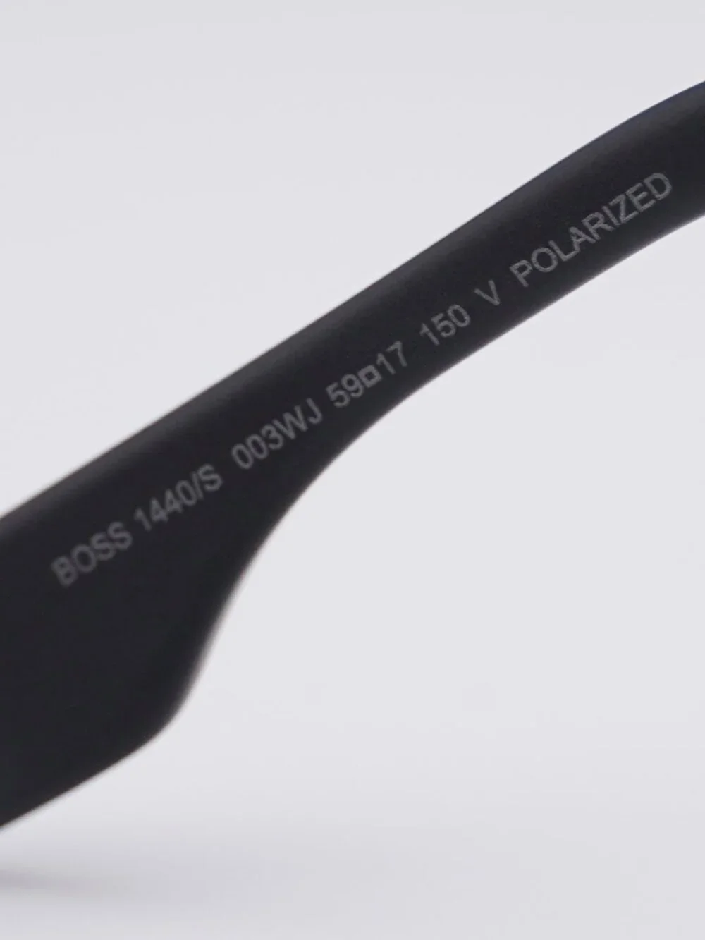 Hugo BOSS 1440/S 003/WJ Square Sunglasses - Black / Blue